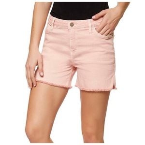 Sanctuary Los Angeles Distressed Pink Shorts